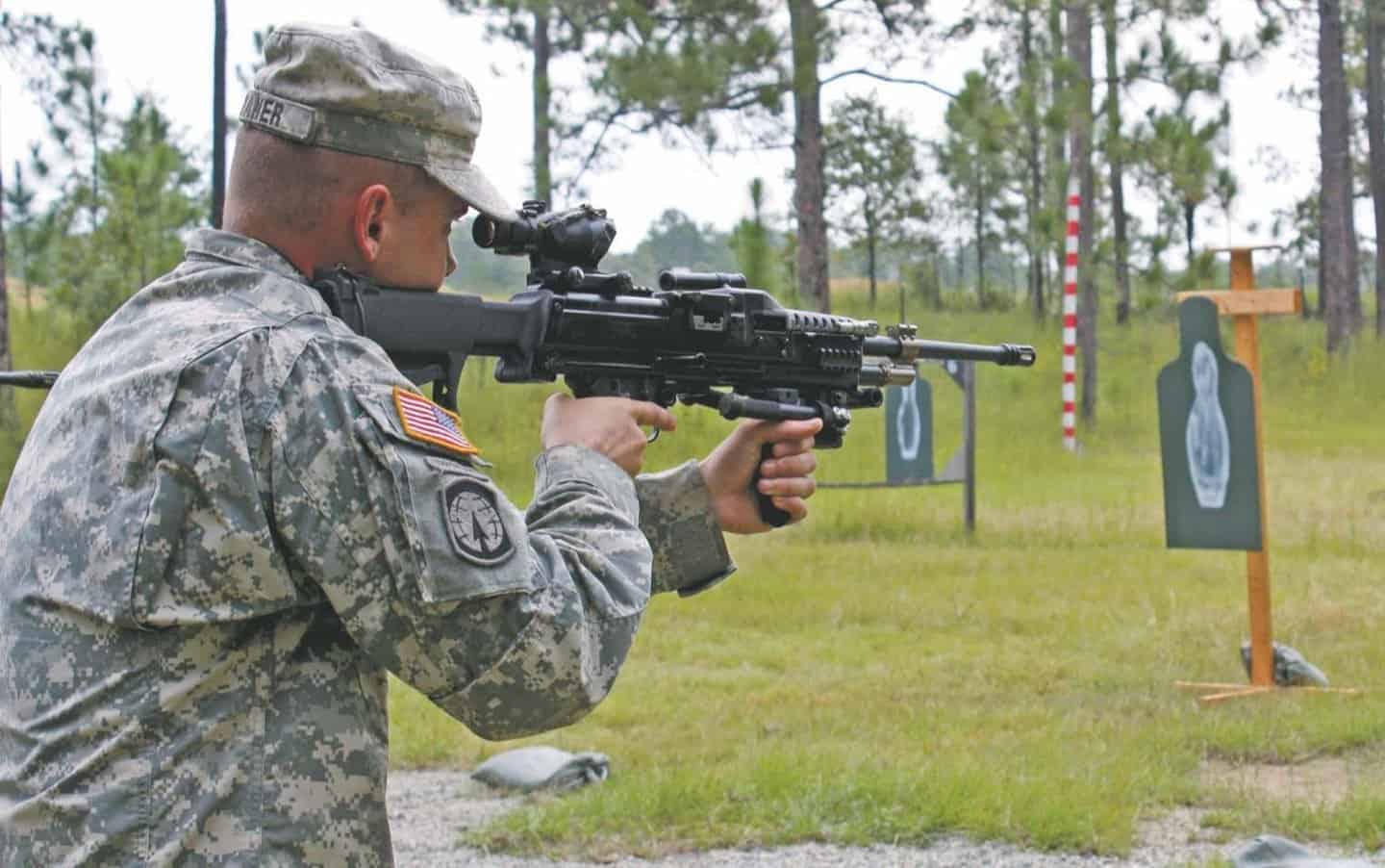 Military firing range targets